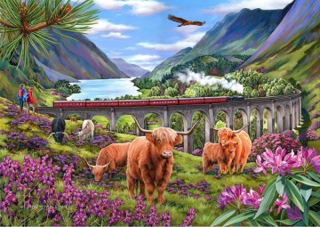 The House of Puzzles - Glenfinnan Ladies - 500 XL Stukjes