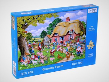 The House of Puzzles - Gnome Farm - 500 XL Stukjes 2
