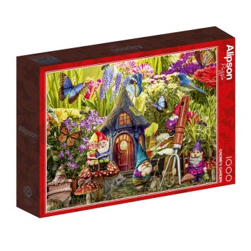 Alipson Puzzle - The Gnome Garden - 1000 Stukjes 2