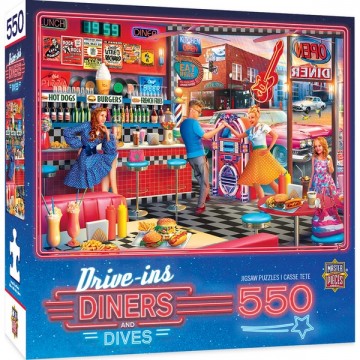 Masterpieces - Good Times Diner - 550 Stukjes 2