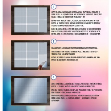 Jig & Puz Zelfklevend Puzzelfolie voor Puzzels t/m 2000 Stukjes 2