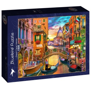 Bluebird Puzzle - Grand Canal Venice - 1500 Stukjes 2