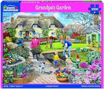 White Mountain - Grandpa's Garden - 1000 Stukjes 2