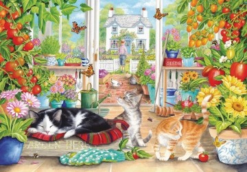 Otter House - Greenhouse Cats - 1000 Stukjes