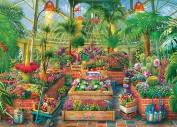 Eurographics - Greenhouse Garden - 1000 Stukjes