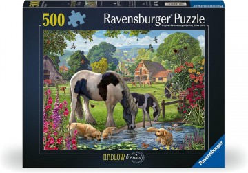 Ravensburger - Hadlow Ponies - 500 Stukjes 2
