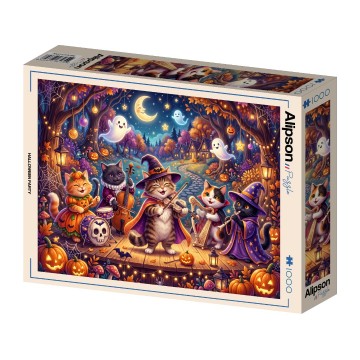 Alipson Puzzle - Halloween Party - 1000 Stukjes 2