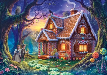 Trefl - Hänsel and Gretel - 500 Stukjes