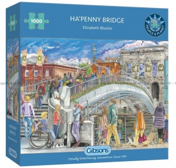 Gibsons - Ha'penny Bridge - 1000 Stukjes 2