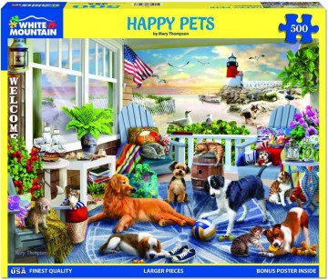 White Mountain - Happy Pets - 500 Stukjes 2