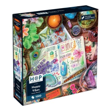 The House of Puzzles - Happy Vibes - 1000 Stukjes 2