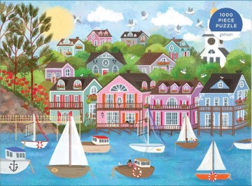 Galison - Harbor by the Sea - 1000 Stukjes 4