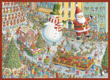 Ravensburger - Here Comes Christmas! - 500 Stukjes