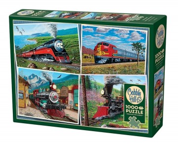 Cobble Hill - Historic Locomotives - 1000 Stukjes 2