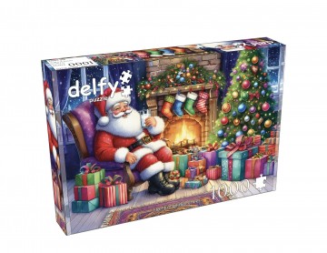 Delfy Puzzle - Ho-Ho Holiday Cheer - 1000 Stukjes 2