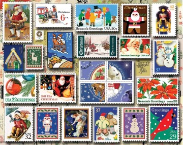White Mountain - Holiday Stamps - 1000 Stukjes
