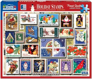 White Mountain - Holiday Stamps - 1000 Stukjes 2