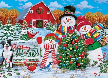 Masterpieces - Holiday Tree Farm - 1000 Stukjes