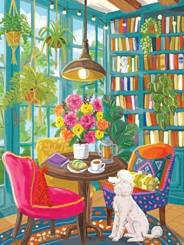 RoseArt - Home Library - 300 XL Stukjes