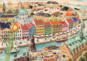 Penny Puzzle - Home of a King - 1000 Stukjes