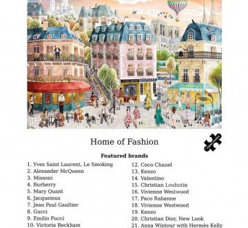 Penny Puzzle - Home of Fashion - 1000 Stukjes 4