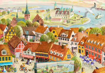 Penny Puzzle - Home of Hamlet - 1000 Stukjes