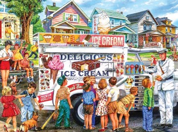 RoseArt - Ice Cream Truck Day - 1000 Stukjes