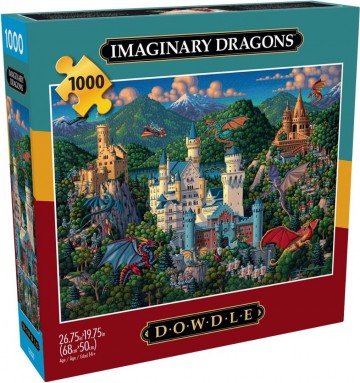 Buffalo Games - Imaginary Dragons - 1000 Stukjes 2
