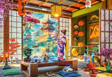 Castorland - Japan Tea Room - 1000 Stukjes