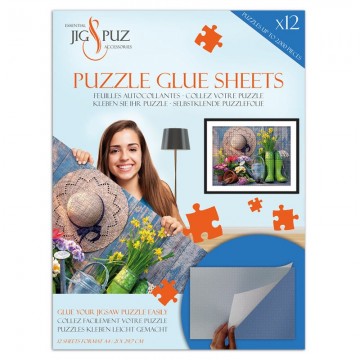 Jig & Puz Zelfklevend Puzzelfolie voor Puzzels t/m 2000 Stukjes