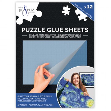 Jig & Puz Zelfklevend Puzzelfolie voor Puzzels t/m 2000 Stukjes