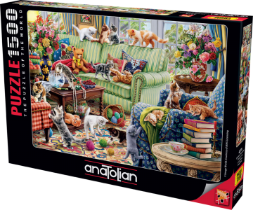 Anatolian - Kittens in the Living Room - 1500 Stukjes 2