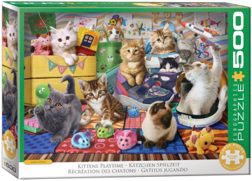 Eurographics - Kittens Playtime - 500 XL Stukjes 2