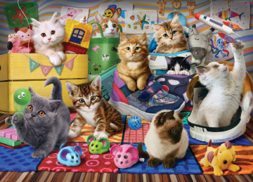 Eurographics - Kittens Playtime - 500 XL Stukjes