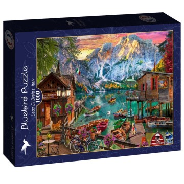 Bluebird Puzzle - Lago Di Braies, Italy - 1000 Stukjes 2