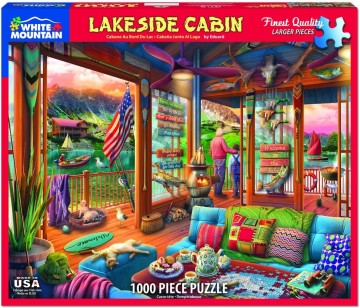 White Mountain - Lakeside Cabin - 1000 Stukjes 2