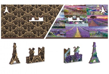 Wooden.City - Lavender France - 600 Stukjes 4