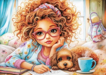 JaCaRou Puzzles - Letters & Paws - 1000 Stukjes