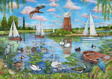 Ravensburger - Life Along the Broads - 1000 Stukjes