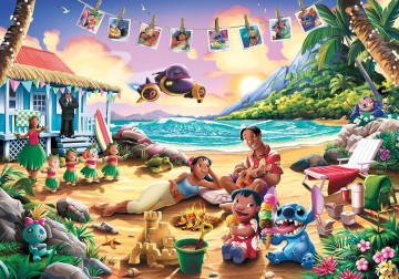 Trefl - Lilo & Stitch Beach Party - 1000 Stukjes