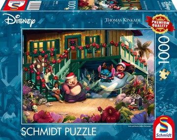 Schmidt - Lilo and Stitch Aloha Christmas - 1000 Stukjes 2