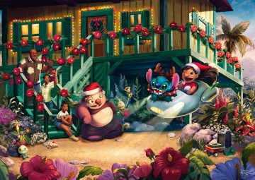 Schmidt - Lilo and Stitch Aloha Christmas - 1000 Stukjes