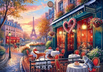 Trefl - Love in Paris - 500 Stukjes