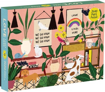 Galison - Love Lives Here - 1000 Stukjes 2