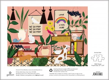 Galison - Love Lives Here - 1000 Stukjes 4