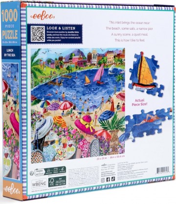 EeBoo - Lunch by the Sea - 1000 Stukjes 3