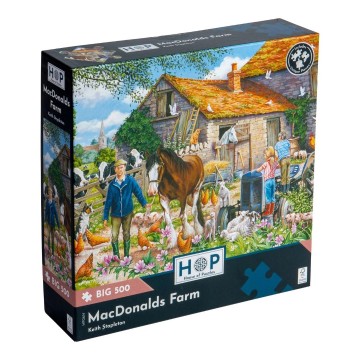 The House of Puzzles - MacDonald's Farm - 500 XL Stukjes 2