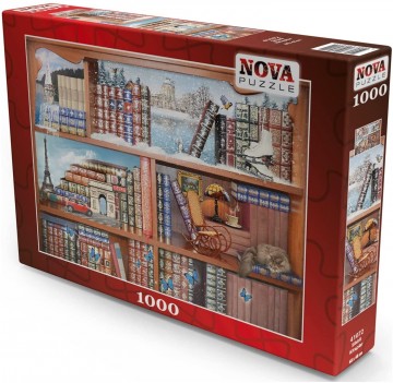 Nova Puzzle - Magical Books - 1000 Stukjes 2