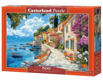 Castorland - Mediteranean Walk - 500 Stukjes 2
