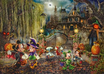 Schmidt - Mickey and Minnie Halloween Fun - 1000 Stukjes